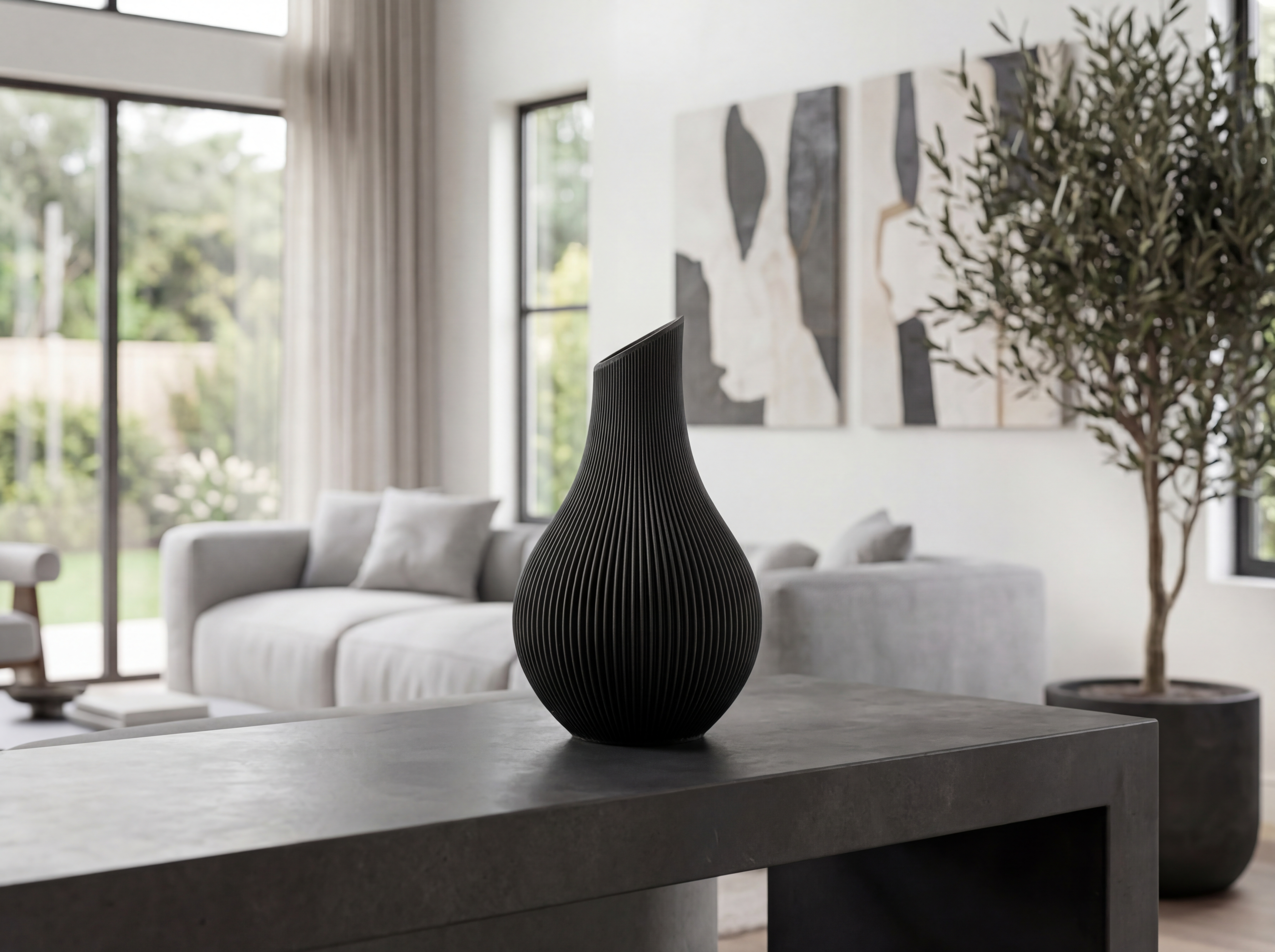 Shizu Japandi Vase - View 4